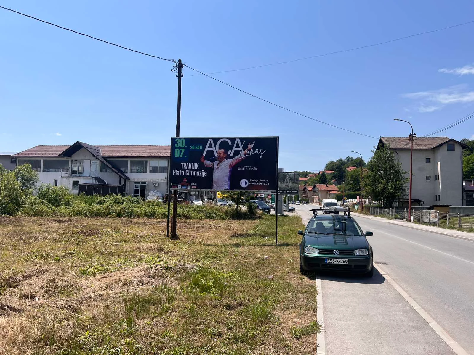 Billboard Novi Travnik – izlaz iz grada – strana B