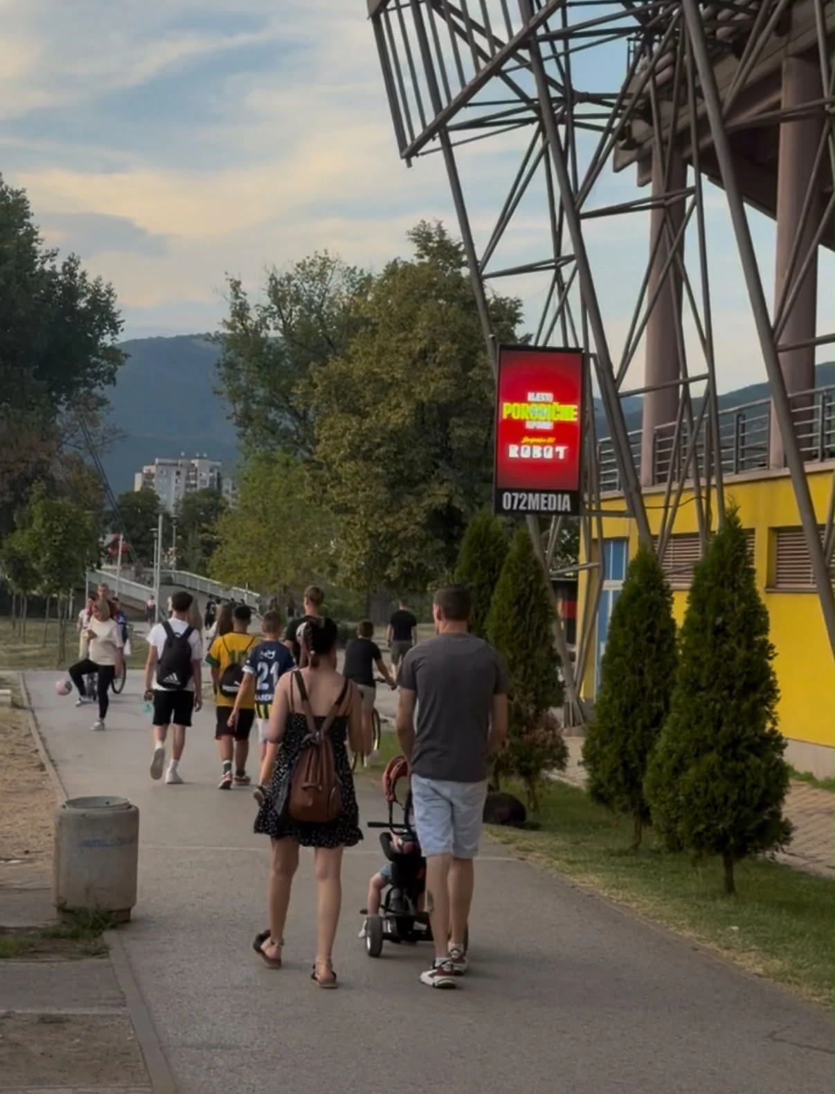 LED citylight – Zenica · Kamberovića polje