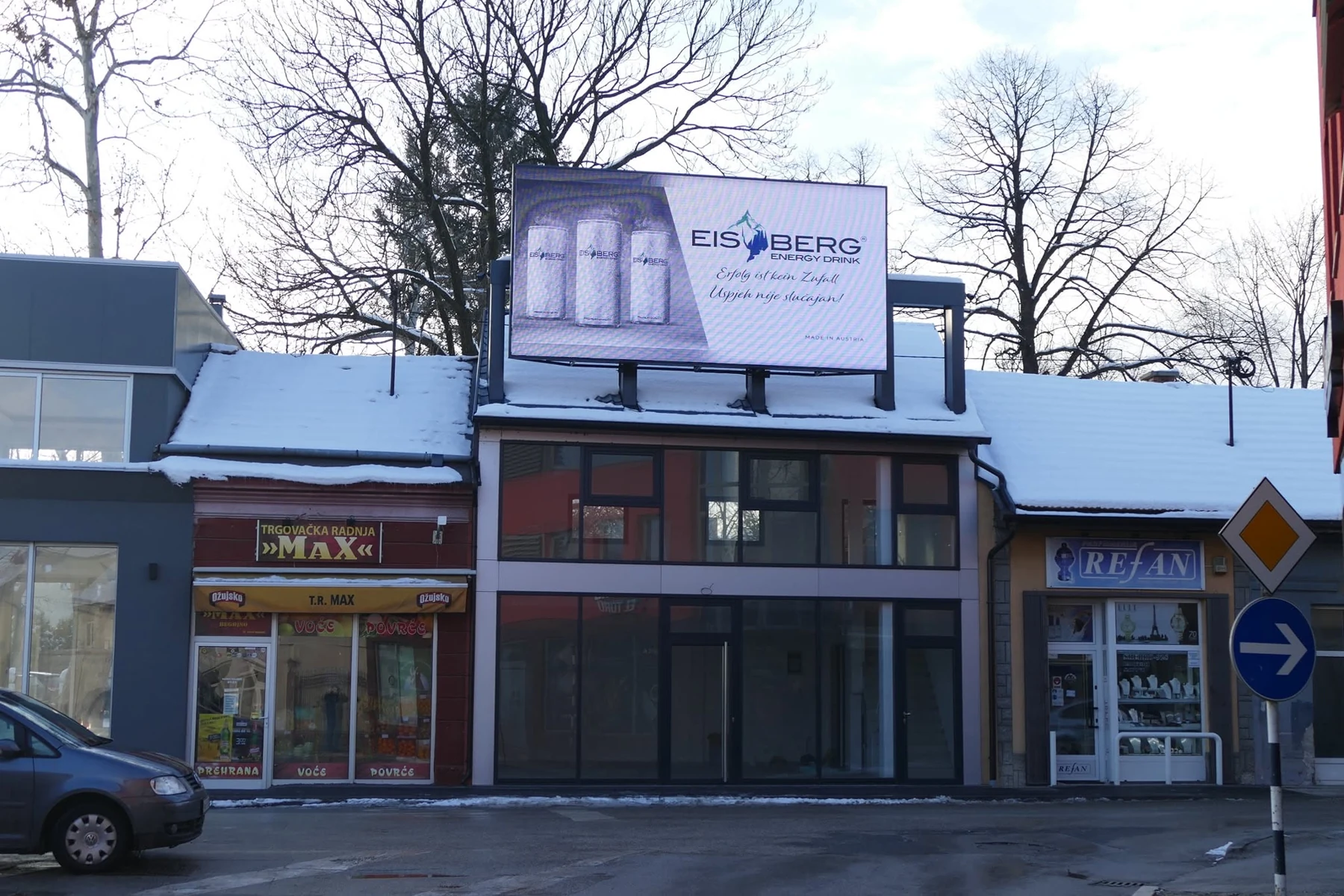LED zaslon Bugojno – ulaz u grad